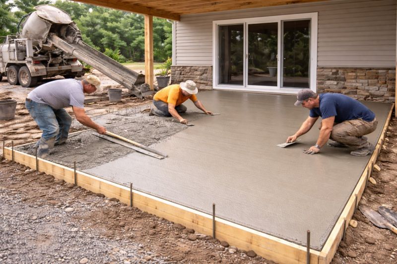 Concrete Floor Construction Service